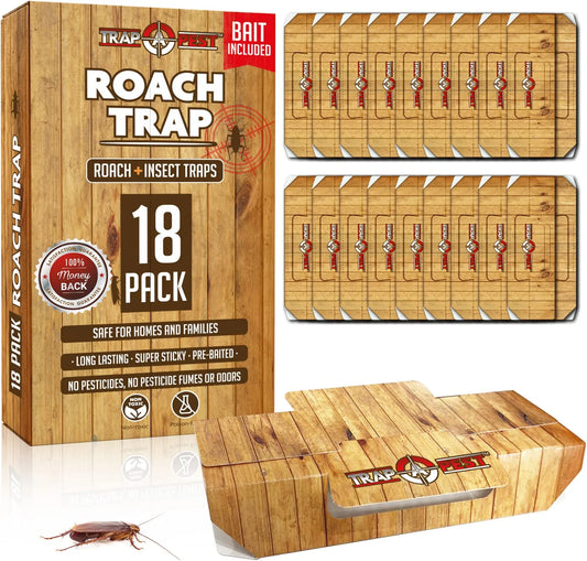 Cockroach Traps Indoor (18 Pack)