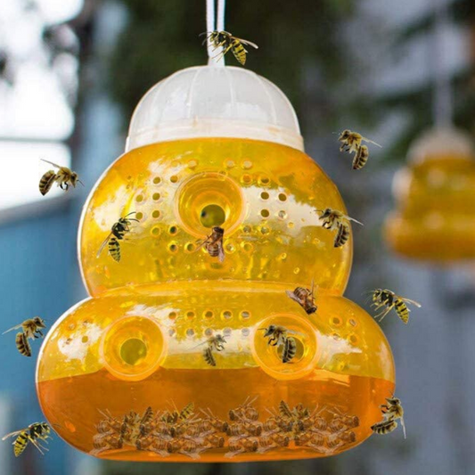 Outdoor Wasp Trap, Trap For Hornets & Yellowjackets